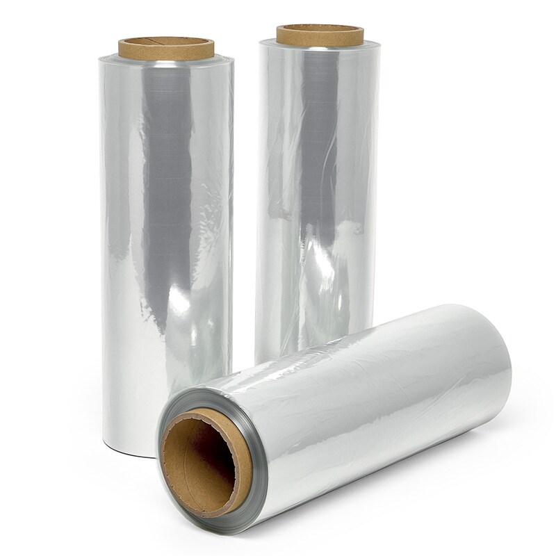 PVC Shrink Wrap 75 GA 24 inch x 500' by Paper Mart, Size: 500' x 24 | Quantity of: 1, Clear